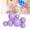 7purple, variant on Reusable Balloon Garland Cluster Inflatable Latex Free PVC Clusters with Linked Balloons Blow Up Easy Link Balloons Decor for Birthday Wedding Celebration Party Backdrop