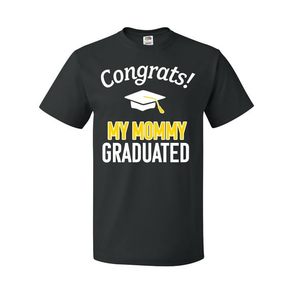 Inktastic Congrats My Mommy Graduated with Cap T-Shirt