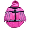 thumbnail image 2 of Chalecos salvavidas para perros Chaleco reflectante de seguridad Chaleco de natación ajustable Ropa de seguridad para perros Chaleco de flotación con asa Chaqueta de natación para perros rosa (XL) oso de fresa Electrónica, 2 of 5