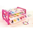 thumbnail image 4 of Make It Real: Ultimate Bead Studio - 2600 Pieces, Includes Beads Cord & Jump Rings, Organizer With 3 Trays, Bead Storage, Jewelry Kit, Make Bracelets Necklaces & More, Kids Ages 8+, 4 of 7