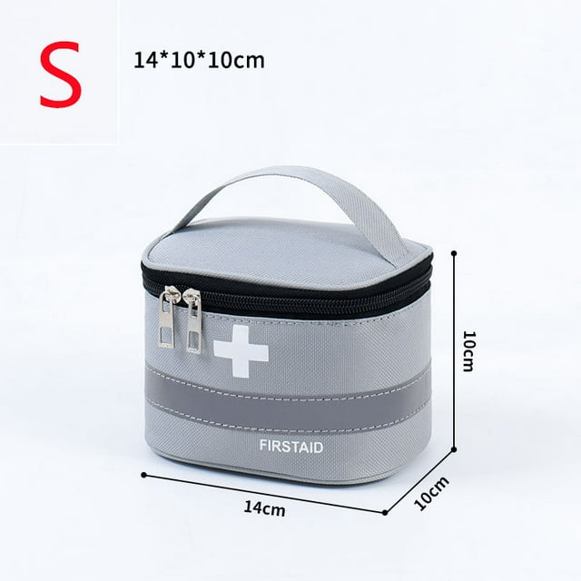 First Aid Kit Medicine Storage Bag Portable Outdoor Rescue Bag Household Children‘s Large Capacity Medical Kit Storage Organizer DMH