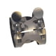 thumbnail image 4 of Abrazadera de saxofón profesional con tornillos dobles ajustables para accesorios Clarinete de bronce, 4 of 9