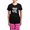 With Pink Pant, variant on CafePress - Leap Day Baby Women's Dark Pajamas - Women's Short Sleeve Print T-Shirt and Pants Dark Cotton Pajama Set