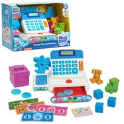 Just Play Blue's Clues & You! Present Store Cash Register, 14-Piece Pretend Play Set with Lights and Sounds, Kids Toys for Ages 3 up