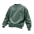 thumbnail image 6 of Mineart Men's Crewneck Sweatshirt Long Sleeve Fall Oversized Pullover Tops Loose Fit Athletic Comfy Basic Shirts, 6 of 7