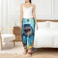 thumbnail image 6 of Lsque Colorful Underwater Shark Print Women's Pajama Pants, Lounge Pant - Comfortable Home Wear,Elastic Waistband, Stylish Design-XX-Large, 6 of 9