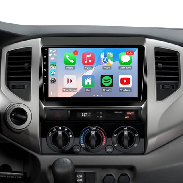 Radio estéreo de coche Leadfan para Toyota Tacoma 2005-2015 de 9 pulgadas