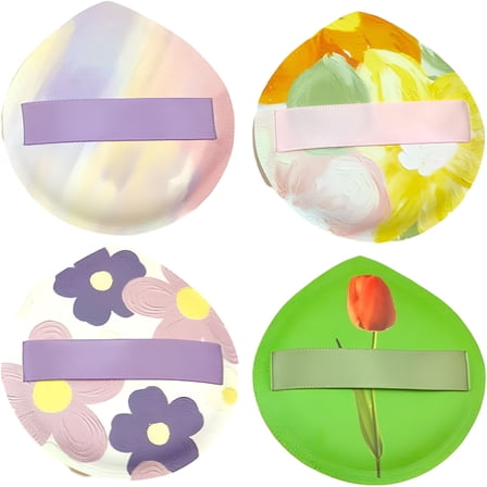 ACDANC 4 Large Makeup Sponges for Foundation