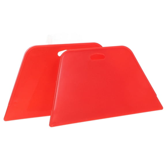 Beaupretty Red Wallpaper Squeegee and Scoring Tool for Smooth Finish 2Pcs