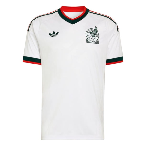 Jersey Adidas Visitante Selección Nacional de México 26 blanco S