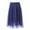 Navy, variant on Ahuyic Womens Casual Dress,Womens Plus Size Dress,Womens Loose able Casual Solid Color Spring/Summer Mesh Yarn Glitter Skirt,Red,XL