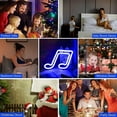 thumbnail image 5 of SHANJIA Musical Note neon, LED Neon Night Light USB/Battery Powered Wall Decorative Night Light for Bedroom Kids Gifts Party Decoration, 5 of 7