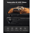 thumbnail image 2 of WolfBox Mirror Dash Cam, 12" 4K Rear View Mirror Dashcam with Full Touch Screen, Wifi & GPS, WDR, Super Night Vision, Free 32GB Card, 2 of 10