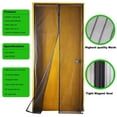 thumbnail image 2 of leyfeng Puerta de pantalla magnética: malla resistente y velcro superfuerte e imán para puertas., 2 of 5