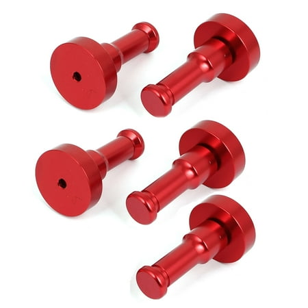 Unique Bargains Aluminum Diy Clothes Cap Hook Bedroom Coat Garment Departments