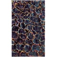 thumbnail image 2 of Safavieh Fiesta Abram Geometric Shag Area Rug, Turquoise/Multi, 3' x 5', 2 of 7