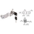 thumbnail image 5 of CRL LK26KA Chrome Keyed Alike Lock for Double Swinging Glass Door, 5 of 5