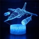 thumbnail image 1 of Acrylic Night Light Aircraft Gift LED Table Light Indoor Bedroom Dormitory Decoration, 1 of 2
