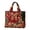 Christmas Bows, variant on Christmas Quilted Tote Bag for Women, Large Reusable Shopping Bag, Holiday Print Shoulder Handbag, Grocery Travel Gift Tote Purse