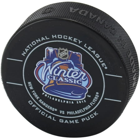 New York Rangers vs. Philadelphia Flyers 2012 NHL Winter Classic Unsigned Official Game Puck