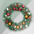 thumbnail image 1 of Guirnalda colgante Wmkox8yii para puerta Navidad corona de algodón 40 cm, 1 of 9