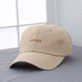 thumbnail image 1 of Dotpet Letter Embroidered Hat Adjustable Baseball Cap(Khaki), 1 of 5