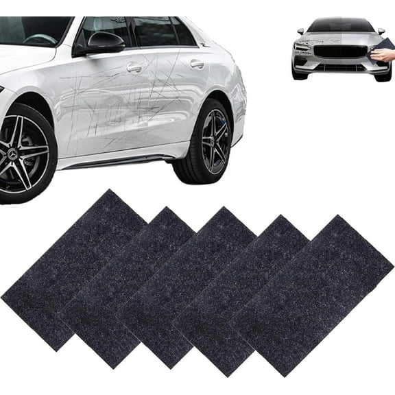 Fixapro Ultimate Scratch Remover, Fixapro Scratch Remover, FixaPro The Magic Car Cleaning Cloth for Car, Reduces Minor Scratches, Water Spots, Creates A Smooth Appearance (5pcs, 10x20cm)