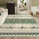 thumbnail image 2 of Bohemian National Style Living Room Decoration Carpet Nordic Bedroom Bedside Plush Carpets Retro Study Cloakroom Fluffy Soft Rug My Lux Decor Round, 2 of 10