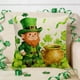 thumbnail image 3 of Día de San Patricio, Funda de Almohada Impresa 45x45cm/17.72x17.72In Tejido de Poliéster, Lavable Mecánico, Decoración de Vacaciones Del Hogar, 3 of 6
