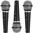 thumbnail image 4 of CIMAXIC Fête 3 Pcs Faux Modèles de Microphone Jouets de Simulation Microphone pour Enfants, 6.69"X1.97"X1.97 Pouces, 4 of 5