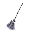 thumbnail image 1 of Gupgi 29.5'' Halloween Witch Broom, Girls Cosplay Props Ribbons Skeleton Contrast Color Broomstick, 1 of 2