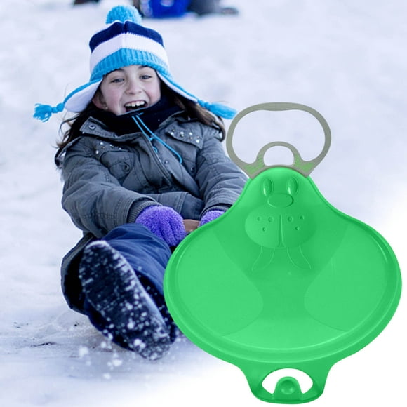 XZNGL Snow Sleds for Kids and Adult Safe Snow Sled Kids Sledge Winter Toboggan Outdoor Sport Skiing Board for Kids Sleds for Kids Kids and Adult