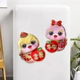 thumbnail image 4 of 2025 New Year'S Goods Year of the Snake Spring Festival Three Dimensional Blessing Door Stickers Refrigerator Stickers 2025 New Year,Year of the Snake,Spring Festival,Three Dimensional Clearance, 4 of 6
