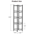 thumbnail image 3 of Bucket Rack, 5 Tier 5 Gallon Water Bottle Rack Water Bottle Storage Rack, Black, 3 of 9