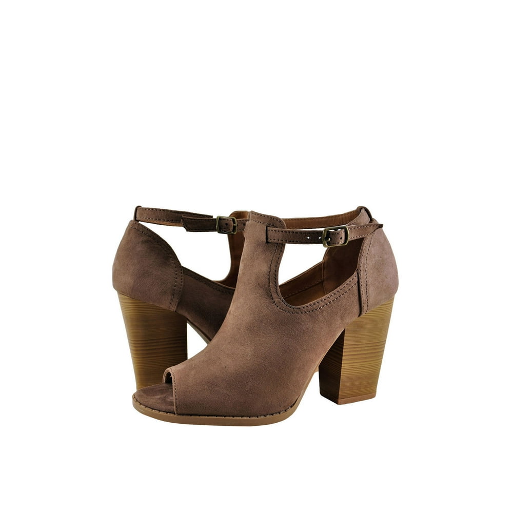 qupid signal block heel bootie