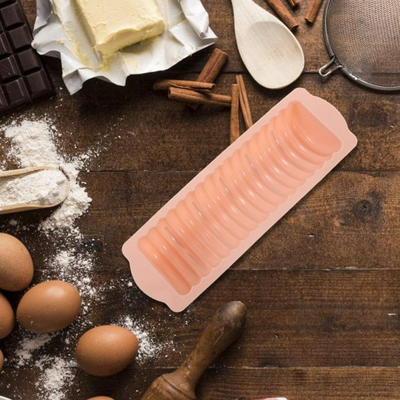 BESTOYARD Caterpillar Cake Mold Silicone Baking Mold for DIY, 11.7 X 4.1 X 1.9 Inch, Assorted Colors