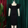 thumbnail image 3 of Women's Summer Dress,Elegant Office Church Business Bodycon Pencil Sheath Dress, 3 of 7