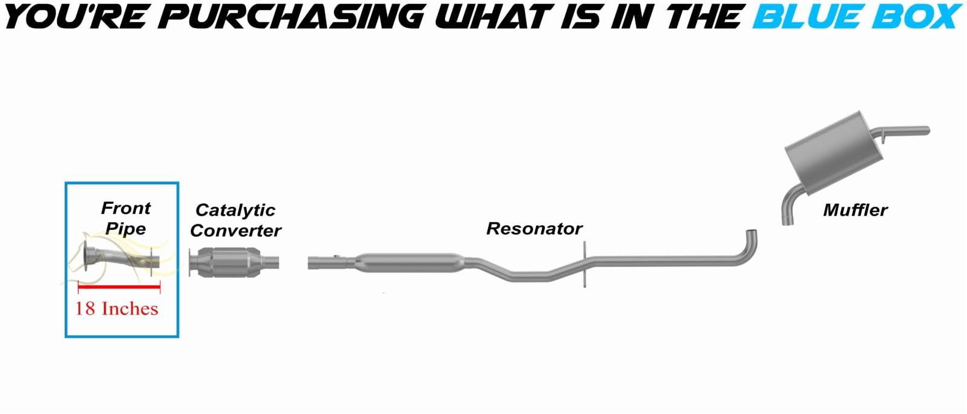 Northeastern Exhaust Front Pipe Fits 2000-2005 Pontiac Bonneville 3.8L - Direct Fit | Stainless Steel