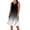 Black, variant on Summer Dresses For Women Loose Beach Vacation Casual Sleeveless V-neck Sundresses With Pockets Tank Dress, Size S-3XL