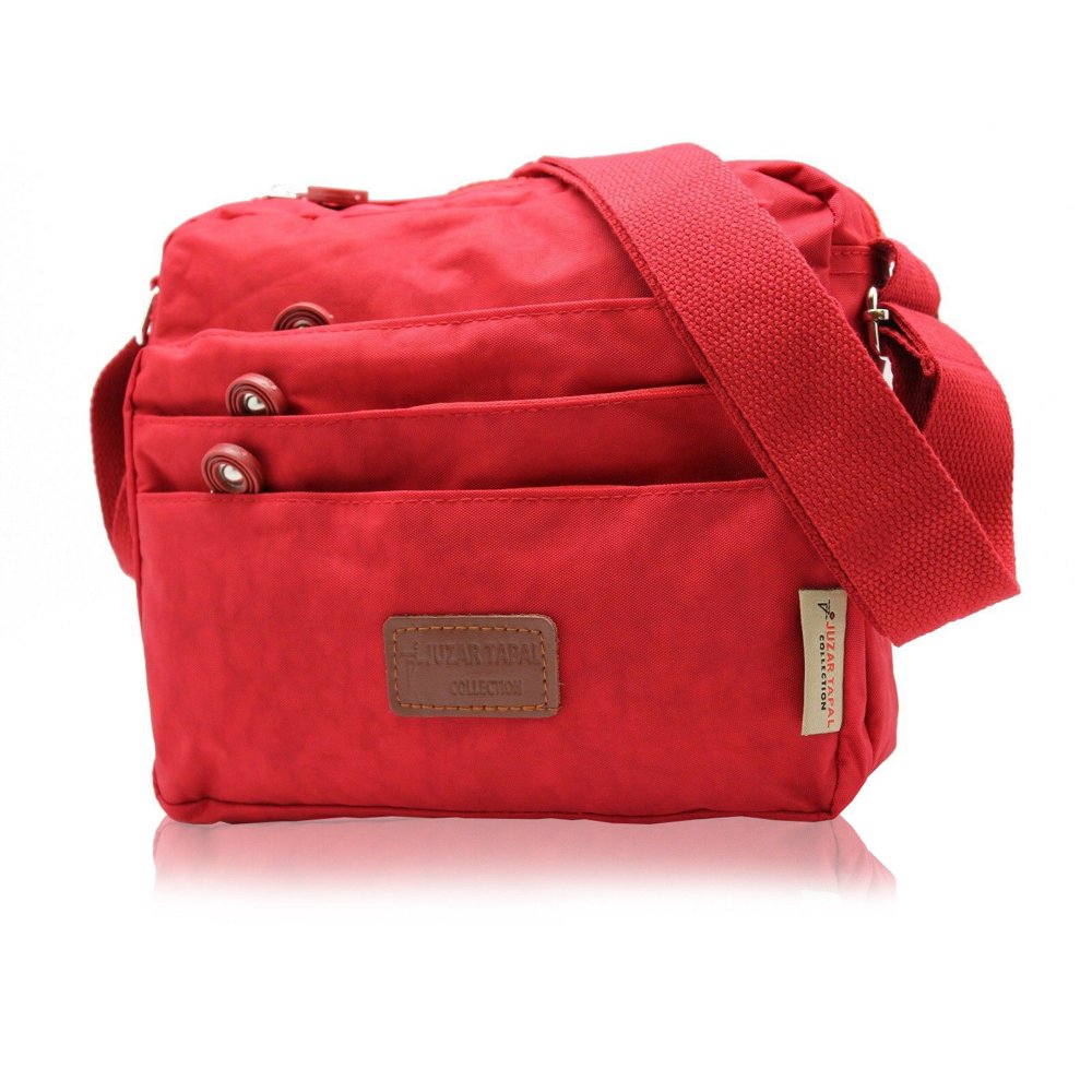 Juzar Tapal Collection Nylon Red Cross body Bags for women shoulder