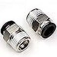 thumbnail image 3 of Push to Connect Air Fittings 1/2,CEKER PC 1/2 Inch Od Tube x 1/2" NPT Male Thread air line Quick Connect air Hose Fittings Pneumatic Fitting Push Lock Fit Connector 2Pack, 3 of 4