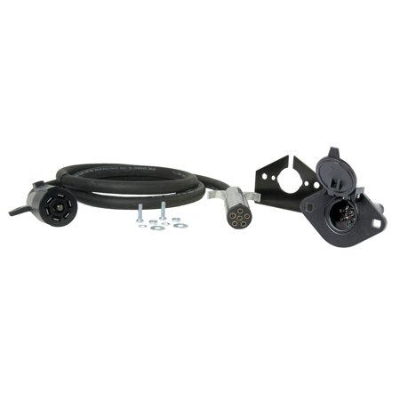 UPC 079976470575 product image for Hopkins Towing Solution 47057 EnduranceT Straight Wire 7 Blade to 6 Round Adapte | upcitemdb.com