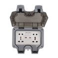 thumbnail image 5 of Caja de enchufe impermeable IP66 para exteriores, 13A, 16A, a prueba de arena, resistente a la intemperie, enchufe con interruptor para exteriores, estándar europeo de 250V, 5 of 5