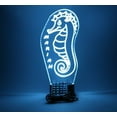 thumbnail image 6 of Sea Horse Night Light Up Lamp LED Free Engraved Custom Name Personalized Seahorse Magical Fish Table Lamp, with Remote, 16 Color Options, Dimmer, It's Wow, Great Gift, 6 of 10