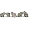 thumbnail image 2 of Angelstones Gemstone Elephant Pyrite Healing Crystal Animal Totem Spirit Stone Figurine 2 inch, 2 of 2
