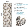 thumbnail image 2 of Brown Mushroom Fern Light Pattern Hot Yoga Mat Towel Non Slip for Hot Yoga - Quick-Drying Yoga Mat Cover with 4 Corner Pockets with Travel Bag - Hot Yoga Towel Non Slip 70"x26", 2 of 6