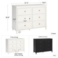thumbnail image 3 of Little Seeds Piper 6-Drawer Double Dresser, 3 of 5