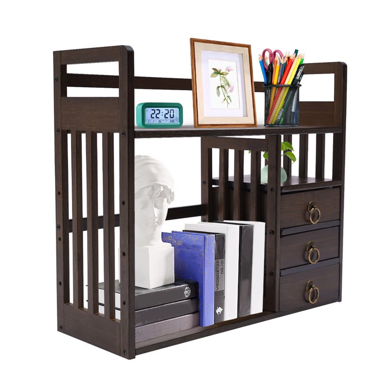 Multi-layer Storage Shelf 2-Tiers Desktop Organizer Shelves Trapezoidal Desk Display Rack Desktop Stationary Office Storage Rack Multi-layer Storage Shelf 2-Tiers Desktop Organizer Shelves Trapezoidal Desk Display Rack Desktop Stationary Office Storage Rack
