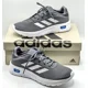 thumbnail image 1 of adidas “Cloudfoam Comfy” Men’s Everyday Shoes (Grey Five/White/Bright Royal) NEW, 1 of 6