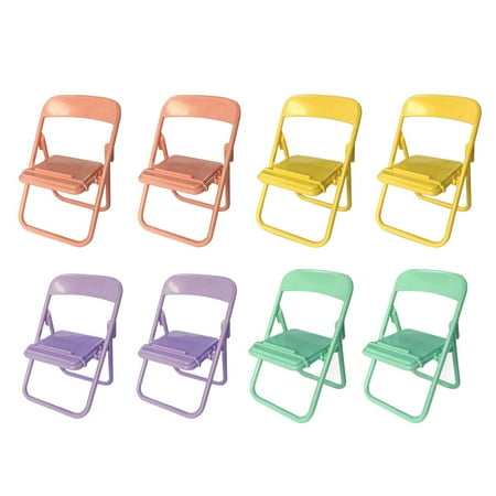 8pcs folding stand mini chair product